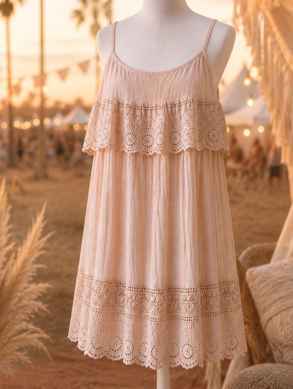 ONE THE LAND‎ EYELET SUNDRESS